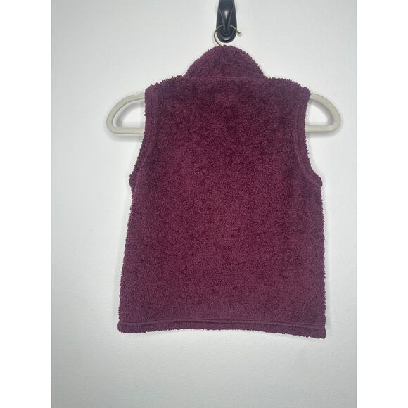 Patagonia Los Gatos Fuzzy Sherpa Vest Children's Size 10 - Picture 3 of 6